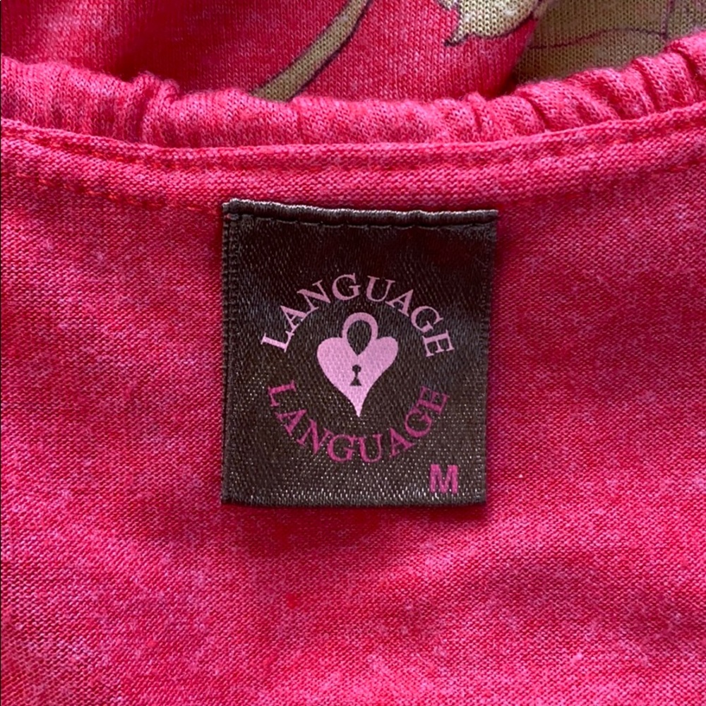Language Ruffle Top - Picture 6 of 6